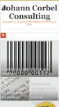Mobile Screenshot of johanncorbel.fr
